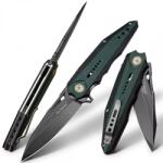 HARAHU MASTERPIECE SA-35398 Outdoor összecsukható kés - Zöld KP35398