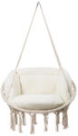 Jurhan BOHO függőszék párnával, Ø61cm, bézs