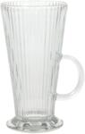 Gastro Conical Pahar pentru latte macchiato, cu striații, înălțime: 142 mm, Ø: 75 mm Pahar