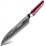 HARAHU Cuțit de bucătărie damasc MA-35088 - Santoku KP35088