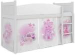 MyKids Patut Tineret MyKids Twist Antresola 06 Princess Castle-184x80 - shop-doa
