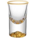 HARAHU Pahar de cristal LU-35406 - Aur / 15ml KP35406 Pahar