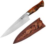 HARAHU MI-35272 Damaszk konyhakés - Barna/Tip2