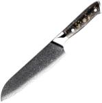 HARAHU Cuțit de bucătărie damasc WA-35140 - Santoku KP35140