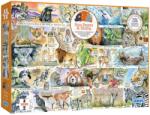 Gibsons - Állati ABC 1000 darabos kirakó (G7134)