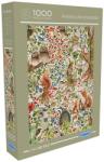 Gibsons - The Art File: Erdei vadon élő állatok 1000 darabos kirakó (G7217)