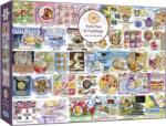 Gibsons - Angol ételek ABC 1000 darabos kirakó (G7107)