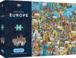 Gibsons - Európa Nevezetességei 1000 darabos kirakó (G7130)