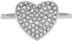 Fossil gyűrű Sadie Glitz Heart JF04677040 - ezüst 8