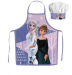 Jerry Fabrics Disney Jégvarázs Purple gyerek kötény 2 darabos szett (JFK038406)