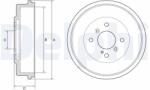 DELPHI Tambur frana DELPHI BF565 (BF565) - automobilus