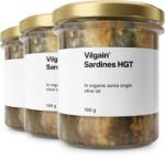 Vilgain Sardine în ulei de măsline extravirgin BIO -⁠ bucăți mari și suculente, bogate în omega-3 și proteine complete - vilgain - 107,97 RON