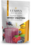 Luxoya Vanília-erdei gyümölcs ízű prémium fehérjeitalpor 450 g - Super tasty whey protein Luxoya (TVEIPFI450G)