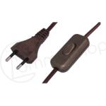  COMMEL-272-185 csatlakozó kábel lámpákhoz, 2 m (COMMEL-272-185)