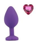 Mokko Toys Dop Anal Brighty, Small, Silicon, Mov/Roz, Mokko Toys