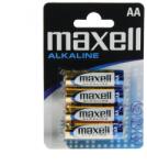 Maxell LR6 AA elem, alkáli, ceruza, 1, 5V, 4 db/csomag (Maxell LR6) - fishingoutlet