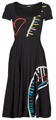 Desigual Hosszú ruhák VEST_LISA Fekete EU XL