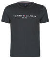 Tommy Hilfiger Rövid ujjú pólók CORE TOMMY LOGO Fekete EU XL
