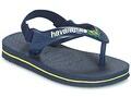 Havaianas Lábujjközös papucsok BABY BRASIL LOGO Kék 23 / 24