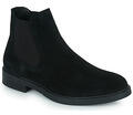 Selected Csizmák SLHBLAKE SUEDE CHELSEA BOOT Fekete 40
