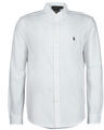 Ralph Lauren Hosszú ujjú ingek CHEMISE AJUSTEE COL BOUTONNE EN POLO FEATHERWEIGHT Fehér EU XXL