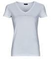 Giorgio Armani Rövid ujjú pólók T-SHIRT V NECK Fehér EU XS