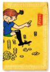 Pippi Детски портфейл Pippi - Пипи Дългото чорапче, жълт (44376700)