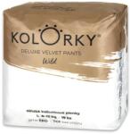  PANTALONI KOLORKY DELUXE VELVET Chiloți Wild Diaper de unică folosință eco L (8-13 kg) 19 buc (8595658100803)