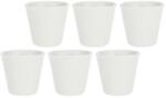 La Porcellana Bianca Set of 6 Aperegina Mugs - White, 75 ml (P004000015)