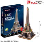 CubicFun Puzzle Cubic Fun 3D Eiffel Tower (Light) (DA-20507) Puzzle