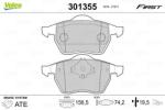 VALEO set placute frana, frana disc VALEO ESSENTIAL 301355 (301355)
