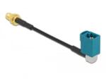Delock FAKRA Z 90 -SMA RG-174 antenna kábel 10cm (88725) (88725)