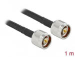 Delock N-csatlakozóhoz N-csatlakozó LMR/CFD300 antenna kábel 1m (90453) (90453)