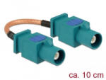 Delock antennakábel FAKRA Z-dugó > FAKRA Z-dugó, RG-316 10cm (89663) (89663)