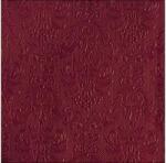 Ambiente AMB. 13317576 Elegance ruby red dombornyomott papírszalvéta 33x33cm, 15db-os (8712159195545)