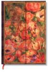 Paperblanks Тефтер Renoir to Morisot, Midi, широки редове, твърда корица, 72 листа (PB9669-6)
