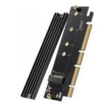 UGREEN PCIe 4.0 x16 M. 2 NVMe adapter (30715 ) (30715) - aqua