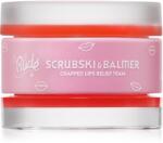 Rude Cosmetics Scrubski & Balmer ajakbalzsam és peeling árnyalat Juicy Peach 7.5 g