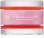 Rude Cosmetics Scrubski & Balmer balsam și exfoliant pentru buze culoare Juicy Peach 7.5 g