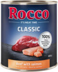 Rocco 24x800g Rocco Classic nedves kutyatáp- Marha & lazac