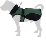  zooplus Exclusive Smartpet Softshell kutyakabát - zöld/fekete - kb. 45 cm háthossz