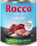 Rocco 24x800g Rocco Junior Szárnyas, vad & rizs nedves kutyatáp