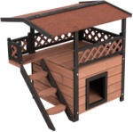zooplus Maisonette macskaház -H 77 x Sz 56, 4 x M 72, 4 cm