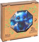 Milliwood Дървен пъзел Milliwood от 46 части - Дракончето Диего (размер M) (OM-DiegoDragon-5005)