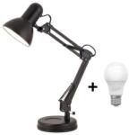 Brilagi - LED Asztali lámpa ROMERO 1xE27/10W/230V fekete BG0261 + BG0207 (LEDBG0261)