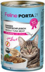 Porta 21 12x400g Feline Porta 21 tonhal & sprotni nedves macskatáp