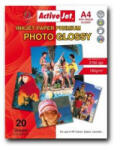 Activejet Hartie Foto ActiveJet AP4-180G20 A4 Glossy 20 Bucati 180g (EXPACJPAP0009)