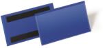 DURABLE Logisztikai zseb, 150 x 67 mm, fekvő, DURABLE, mágnessel, sötétkék (DB174207)