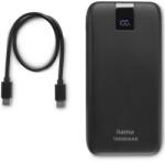 Hama PD 10 külső akkumulátor, 10000 mAh, 2x USB-C, USB-A, Gyorstöltés, Antracit (00201718)