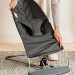 BabyBjörn Balansoar BabyBjorn Bliss Anthracite cu aspect delicat de petala, tesatura matlasata (Gri) (006226A) Sezlong balansoar bebelusi